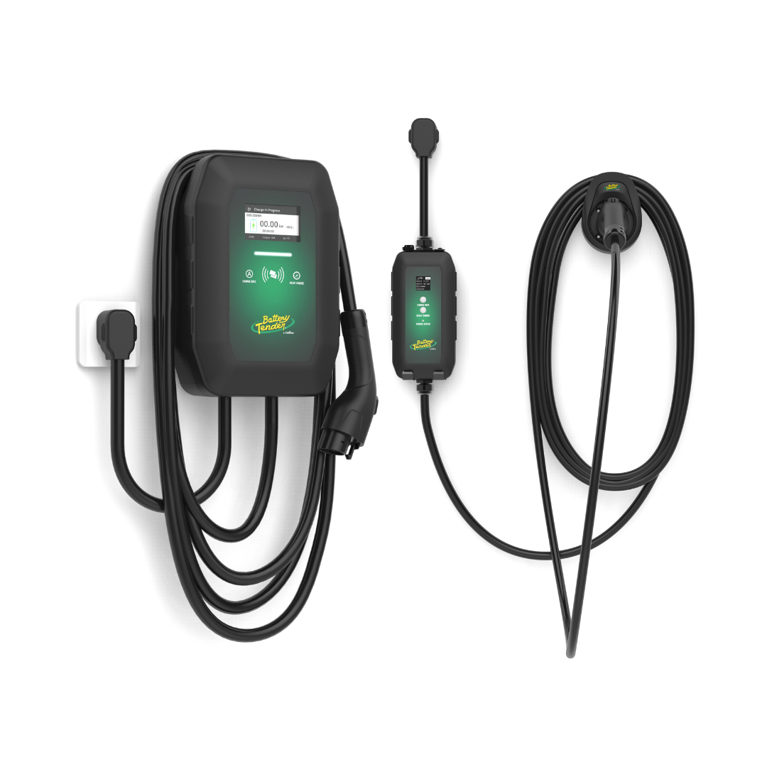 Battery Tender® eCharge mountable and portable chargers.