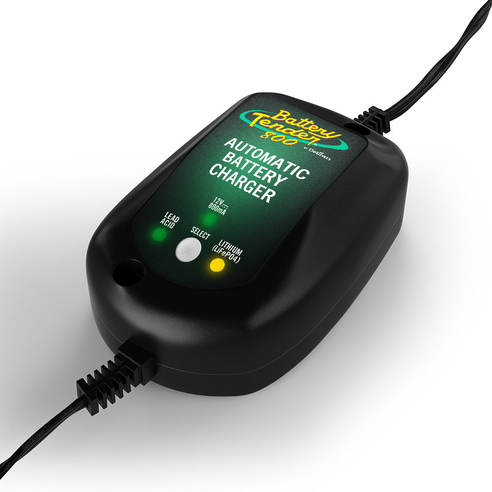 Weather Resistant 800mA, 12V Battery Charger