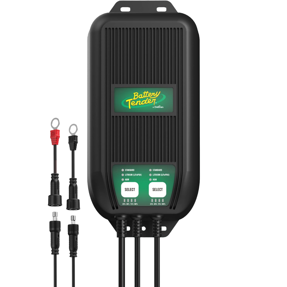 WaveCharge Pro 2-Bank 12V,  20 AMP Battery Charger