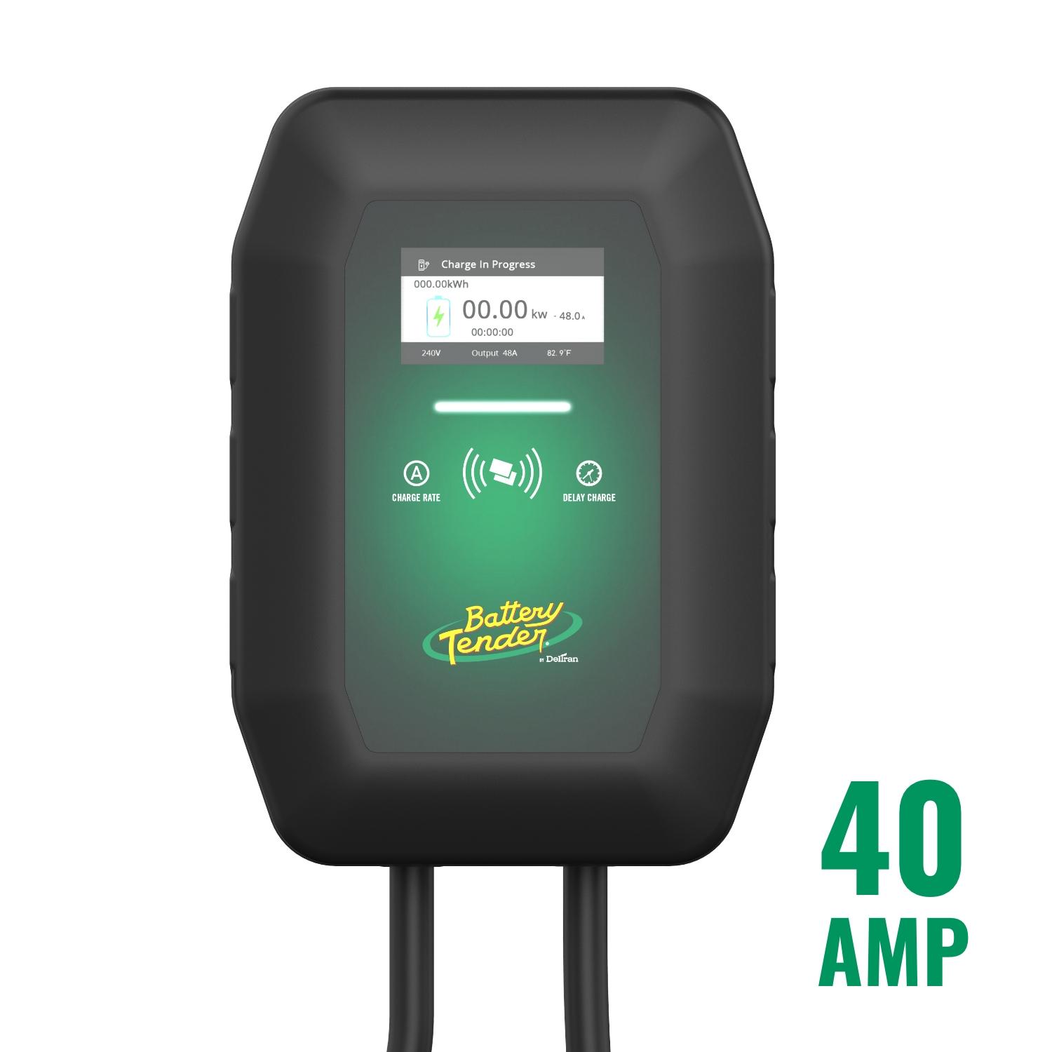 Chargeur EV intérieur et extérieur montable eCharge 40 AMP, niveau 2