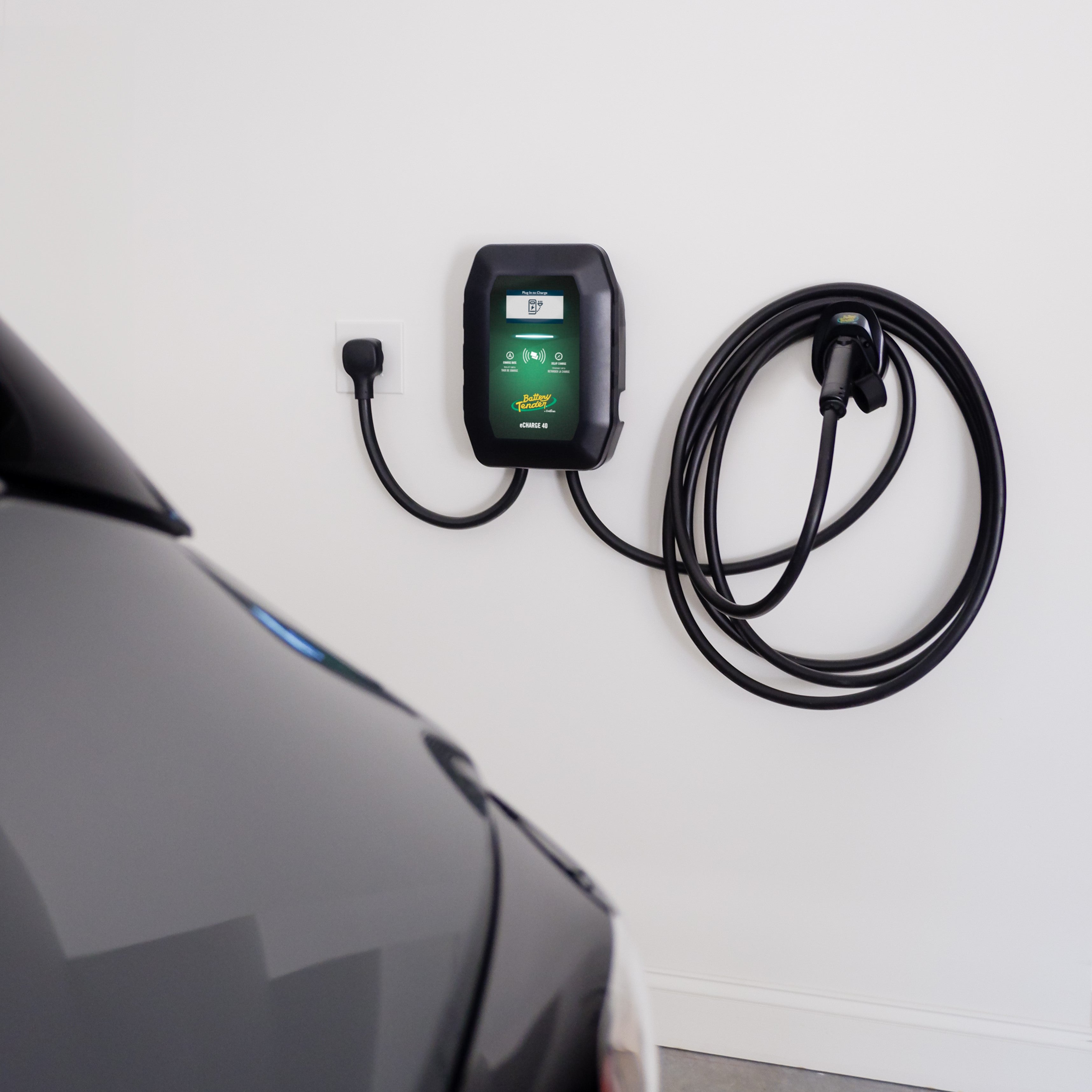 Chargeur EV intérieur et extérieur montable eCharge 40 AMP, niveau 2