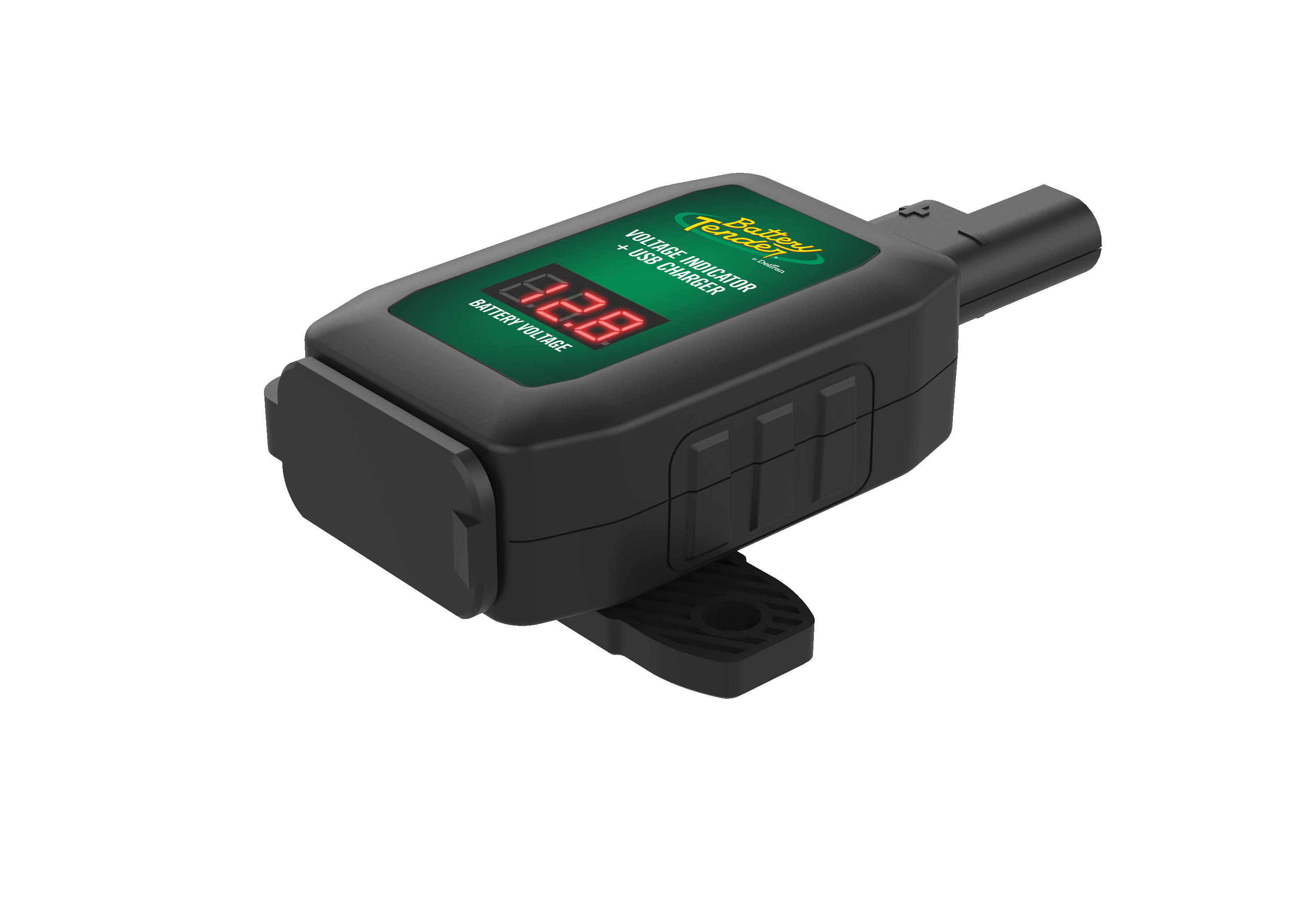 LCD Voltage Indicator Quick Disconnect - USB and USB-C Charger Adapter