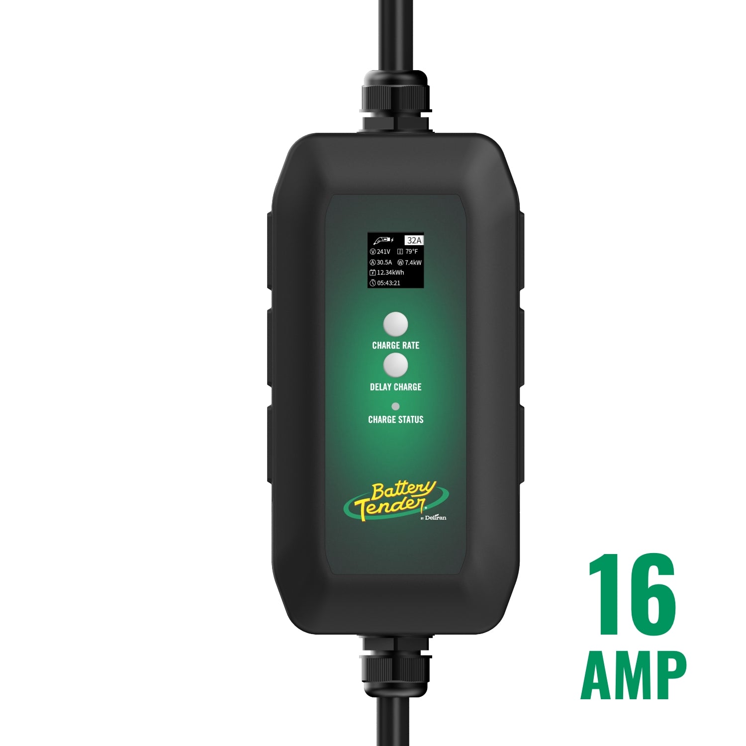 eCharge 16 AMP, Level 1 Portable Electric Vehicle Charger