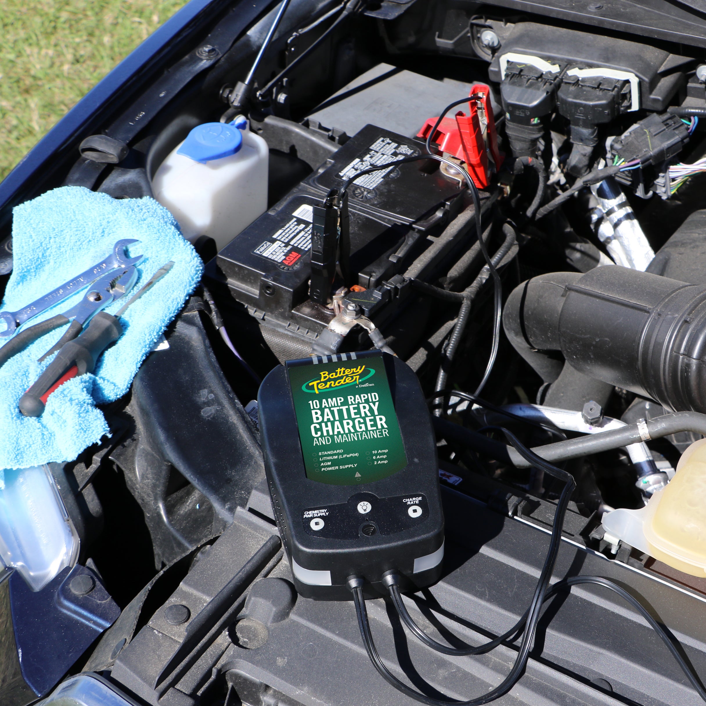 Battery Tender® 10 AMP Fully Automatic Battery Charger and Maintainer - Battery Tender®