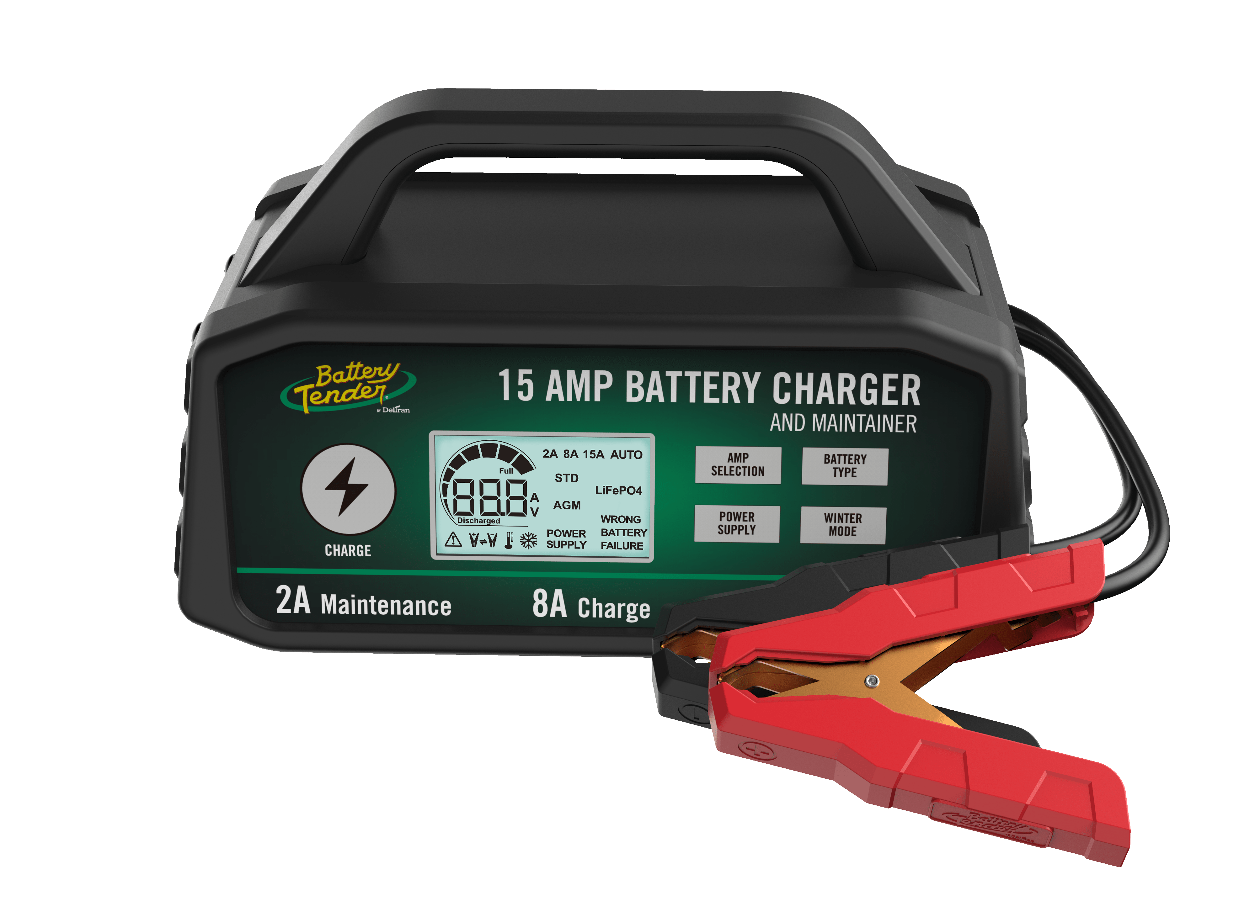 15Amp Power Tender® Automotive Battery Charger and Maintainer 