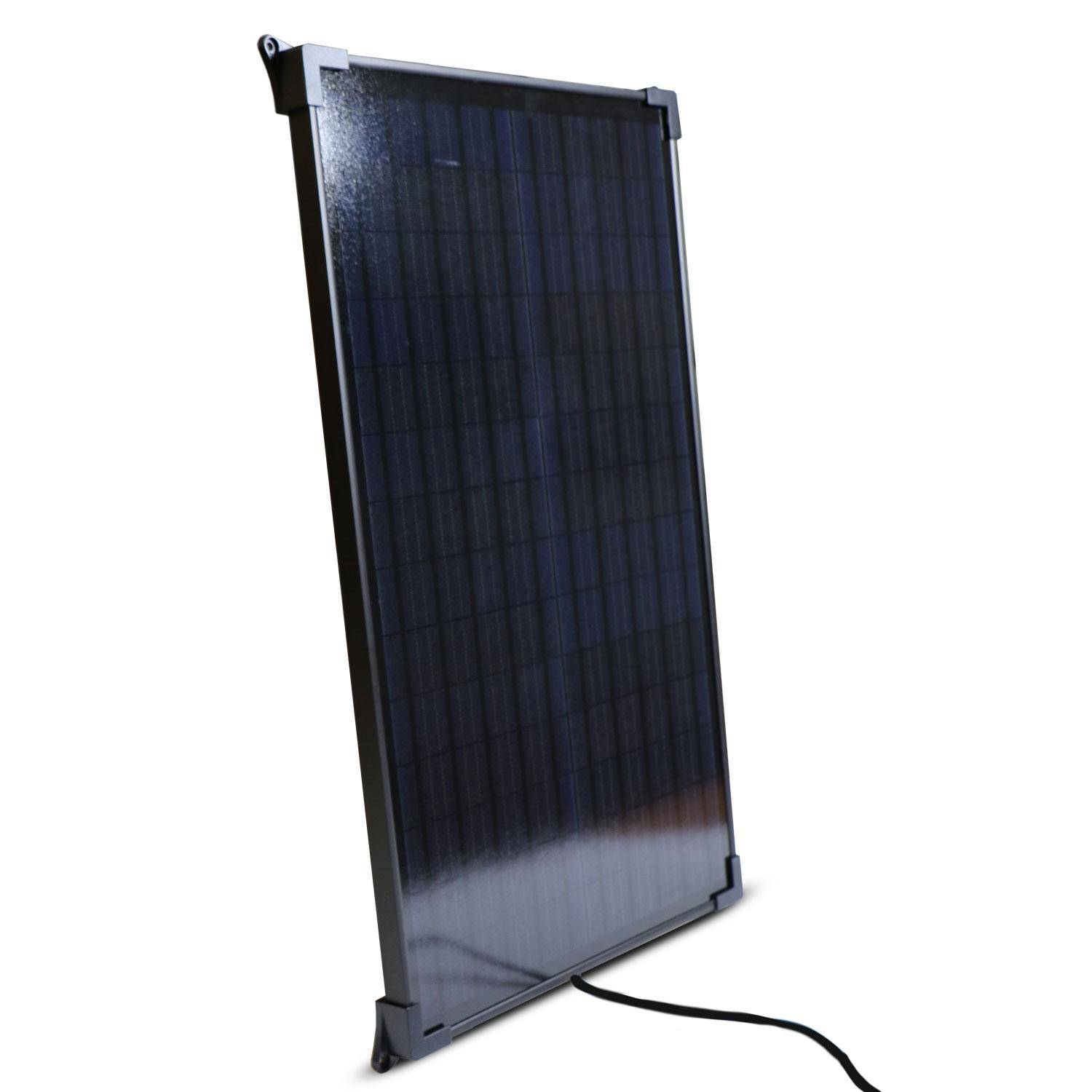 35 Watt Mountable Solar 12V Battery Charger with Solar Controller