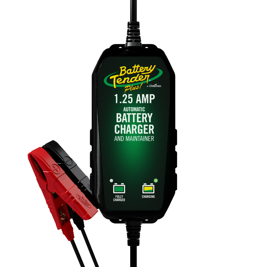 Battery Tender Plus 1.25 AMP 12V Battery Charger and Maintainer - Battery Tender®