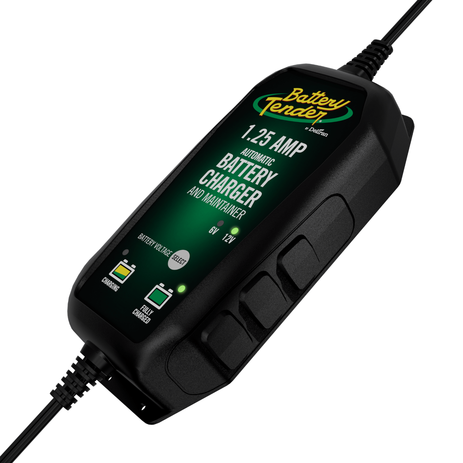 Battery Tender Plus 1.25 AMP Selectable 12V / 6V Battery Charger and Maintainer