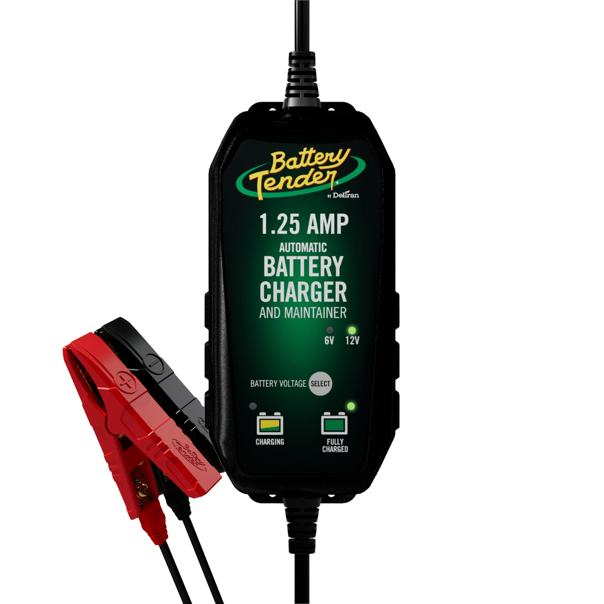 Battery Tender Plus 1.25 AMP Selectable 12V / 6V Battery Charger and Maintainer