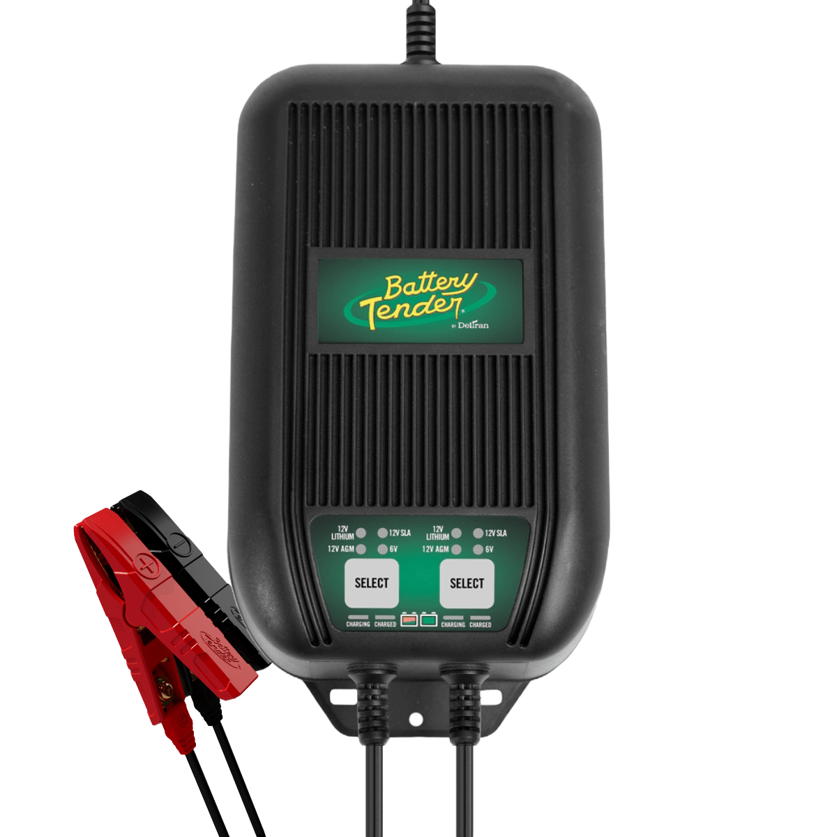 WaveCharge 2-Bank Selectable 12V or 6V, 6 AMP Battery Charger - Battery Tender®