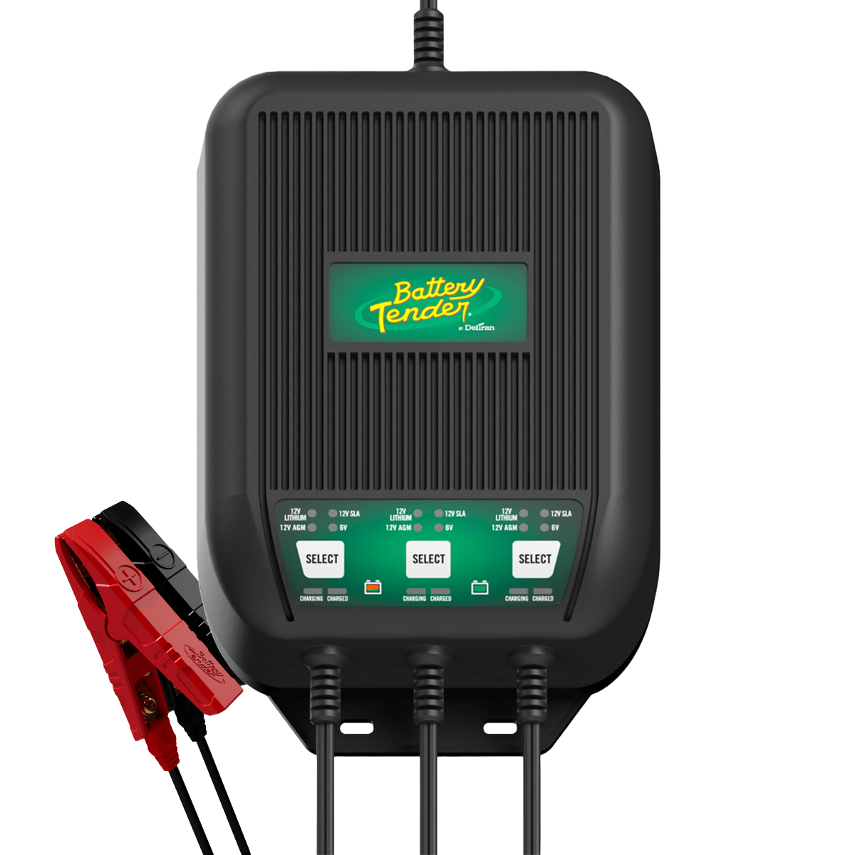 WaveCharge 3-Bank Selectable 12V or 6V, 9 AMP Battery Charger