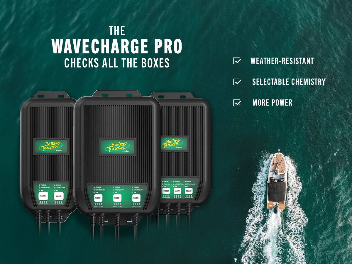 WaveCharge Pro 2-Bank 12V,  20 AMP Battery Charger - Battery Tender®